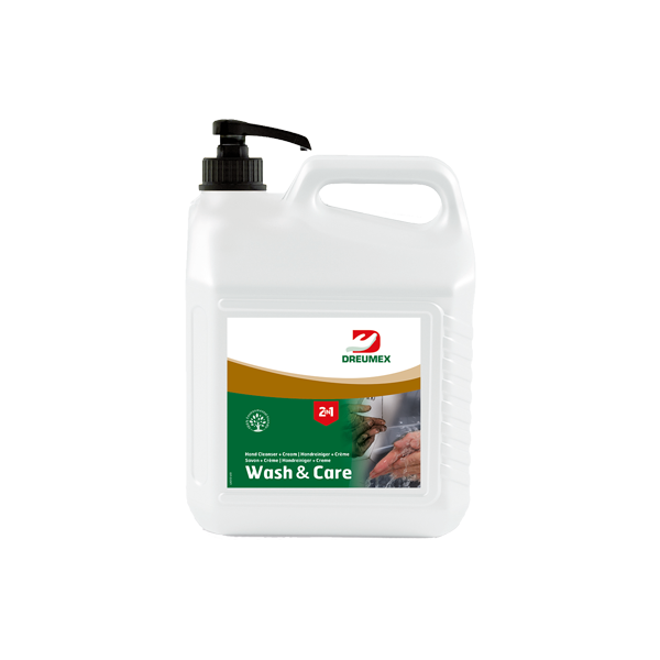 Dreumex Wash & Care handreiniger can met pomp (3 liter)  SDR00224 - 1