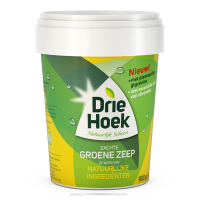 Driehoek zachte Groene Zeep in emmer (900 gram)  SDR00326