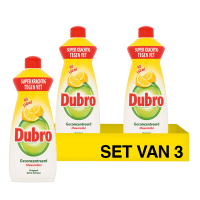Aanbieding: 3x Dubro Afwasmiddel Extra Citroen (550 ml) SDU00204