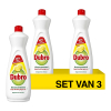 Aanbieding: 3x Dubro Afwasmiddel Extra Citroen (900 ml) SDU00203 - 1
