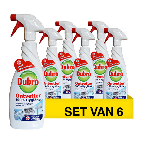 Aanbieding: Dubro 100% Hygiënespray (6 stuks - 650 ml) SDU00207 - 1