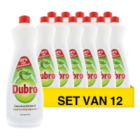 Dubro Aanbieding: Dubro Afwasmiddel Limoen Fris (12 flessen - 900 ml)  SDU00126