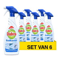 Aanbieding: Dubro Ultra Badkamerreiniger Spray (6 stuks - 650 ml) SDU00209