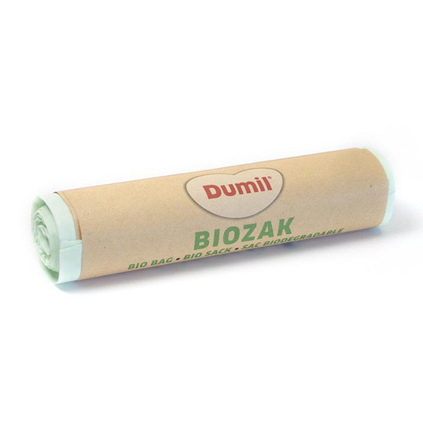 Dumil Vuilniszakken 140 liter | Composteerbaar | 1 rol a 3 stuks | Dumil  SDU00111 - 1