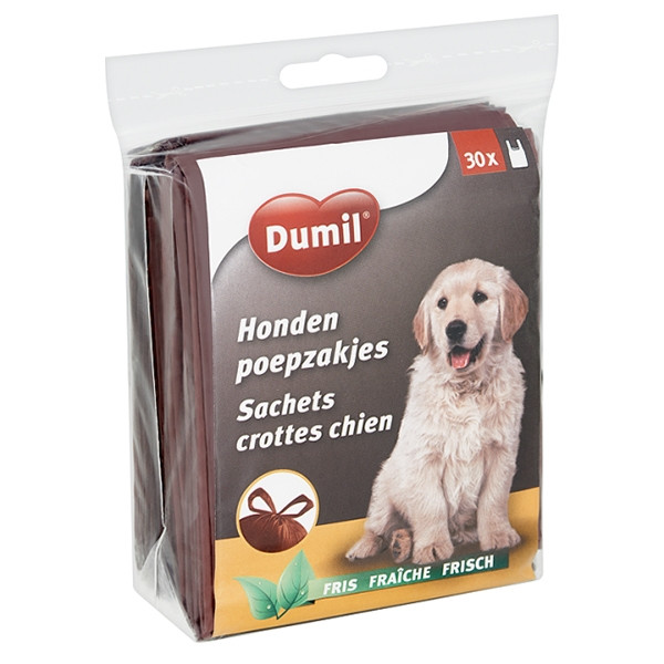 Dumil geparfumeerde hondenpoepzakjes (30 stuks)  SDU00031 - 1