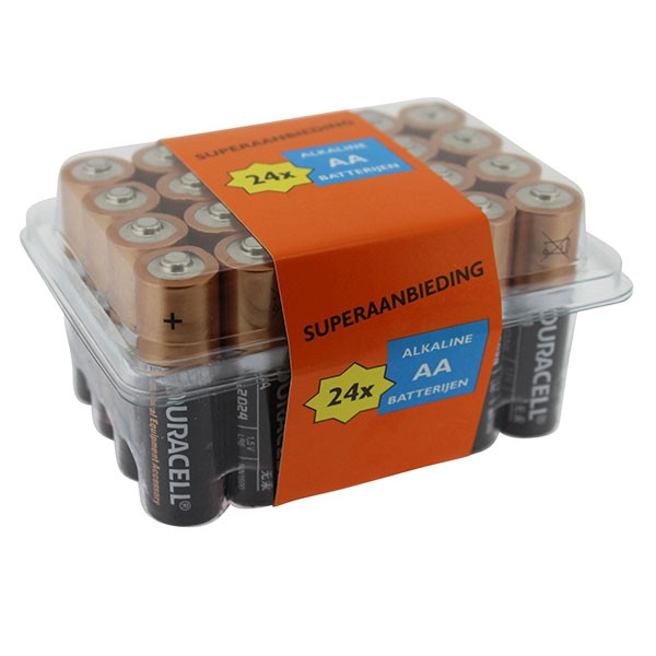 Duracell Power AA / MN1500 / LR06 Alkaline Batterij (24 stuks)  204503 - 1