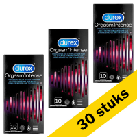 Durex Aanbieding: 3x Durex Orgasm Intense condooms (10 stuks)  SDU00121