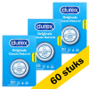 Durex Aanbieding: 3x Durex Originals Classic Natural condooms (20 stuks)  SDU00119