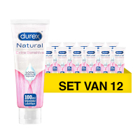 Durex Aanbieding: Durex Natural Extra Sensitive Glijmiddel (12 stuks - 100 ml)  SDU00166