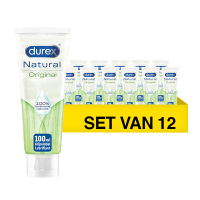 Durex Aanbieding: Durex Natural Original Glijmiddel (12 stuks - 100 ml)  SDU00168