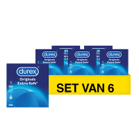 Durex Aanbieding: Durex Originals Extra Safe condooms (6 verpakkingen - 3 stuks)  SDU00140
