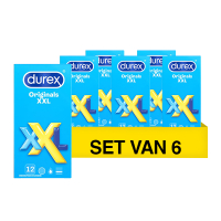 Durex Aanbieding: Durex Originals XXL Condooms (6 verpakkingen - 12 stuks)  SDU00134