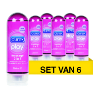 Durex Aanbieding: Durex Play Massage 2in1 Aloë Vera (6 stuks - 200 ml)  SDU00182