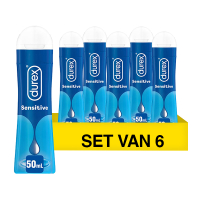 Durex Aanbieding: Durex Play Sensitive Glijmiddel (6 stuks - 50 ml)  SDU00178