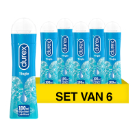 Durex Aanbieding: Durex Play Tingle Glijmiddel (6 stuks - 100 ml)  SDU00180
