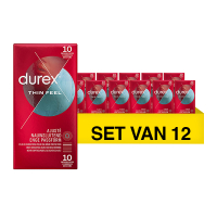 Durex Aanbieding: Durex Thin Feel Close Fit (12 verpakkingen - 10 stuks)  SDU00144