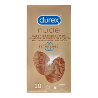 Durex Nude Extra Lube condooms (10 stuks)  SDU00155