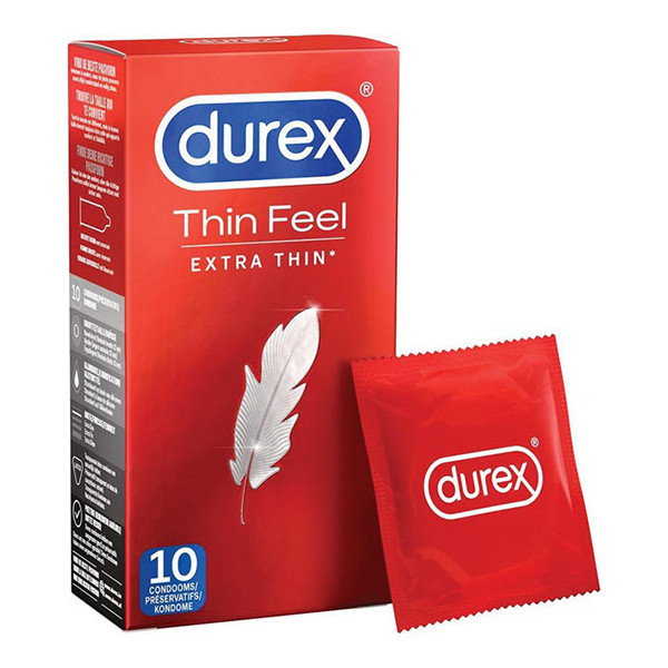 Durex Thin Feel Extra Thin condooms (10 stuks)  SDU00147 - 1