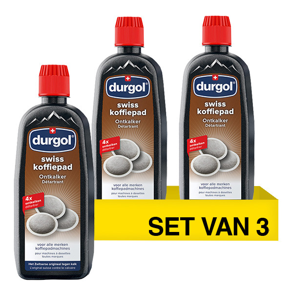 Aanbieding: Durgol padmachine ontkalker (3 verpakkingen à 500 ml) SDU00219 - 1