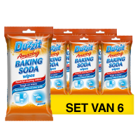 Aanbieding: 6x Duzzit Soda reinigingsdoekjes (40 stuks) SDU00217
