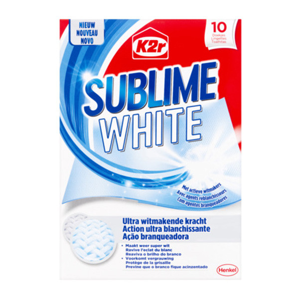 Dylon Sublime White Vlekverwijderaar (10 doekjes)  SK200003 - 1