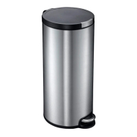 EKO Artistic pedaalemmer (30 liter, mat RVS) SEK00010