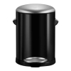 EKO Belle Deluxe pedaalemmer (3 liter, zwart) SEK00107 - 1