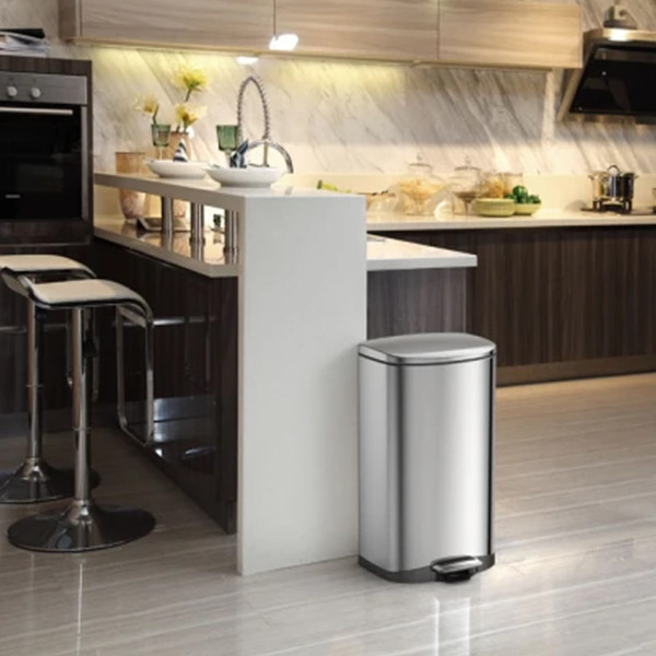 EKO Della pedaalemmer (50 liter, mat RVS) SEK00028 - 8