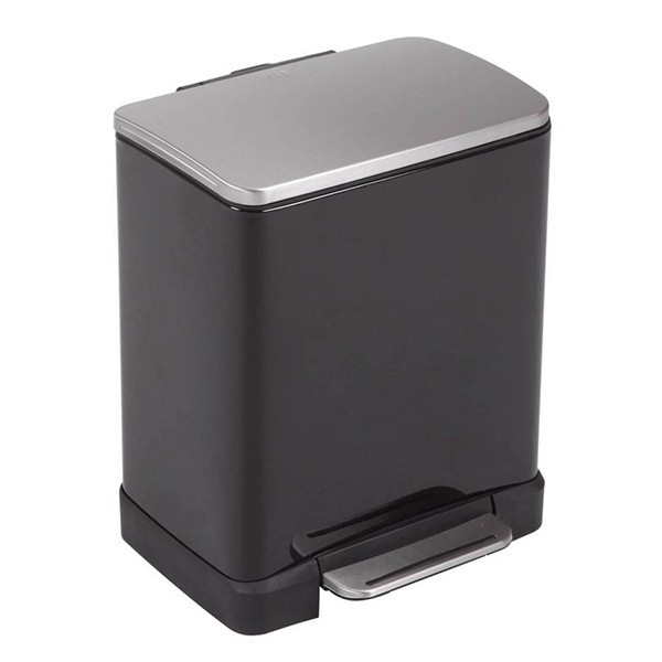 EKO E-Cube pedaalemmer (12 liter, zwart)  SEK00039 - 1
