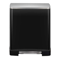 EKO E-Cube pedaalemmer (12 liter, zwart) SEK00039