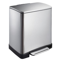 EKO E-Cube pedaalemmer (20 liter, mat RVS)  SEK00042