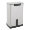 EKO E-Cube pedaalemmer (40 liter, mat RVS) SEK00045 - 1