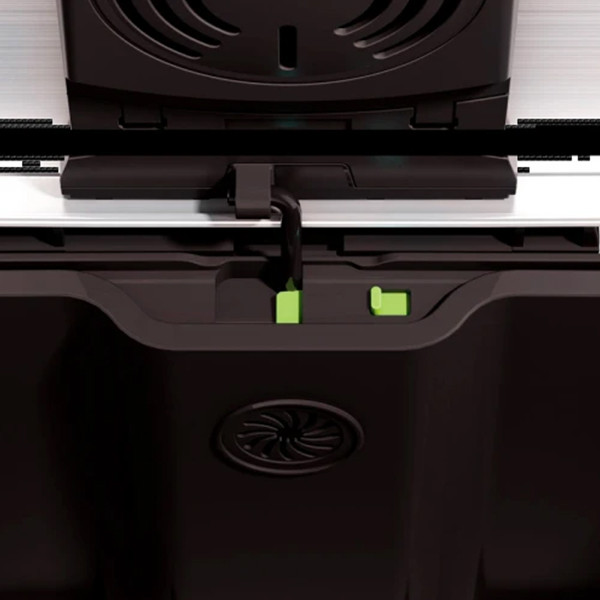 EKO E-Cube pedaalemmer (40 liter, mat RVS) SEK00045 - 4