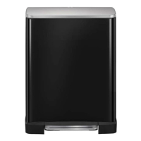 EKO E-Cube pedaalemmer (50 liter, zwart) SEK00050