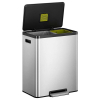 EKO E-Cube pedaalemmer RVS 60 liter (24+36 L)  SEK00177 - 2