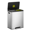 EKO E-Cube pedaalemmer RVS 60 liter (24+36 L) SEK00177 - 1