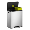 EKO E-Cube pedaalemmer RVS 60 liter (24+36 L) SEK00177 - 2