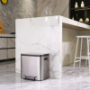 EKO EcoCasa pedaalemmer (30 liter, mat RVS) SEK00069 - 9