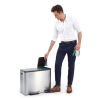 EKO EcoCasa trio pedaalemmer (3 x 15 liter, mat RVS) SEK00072 - 6