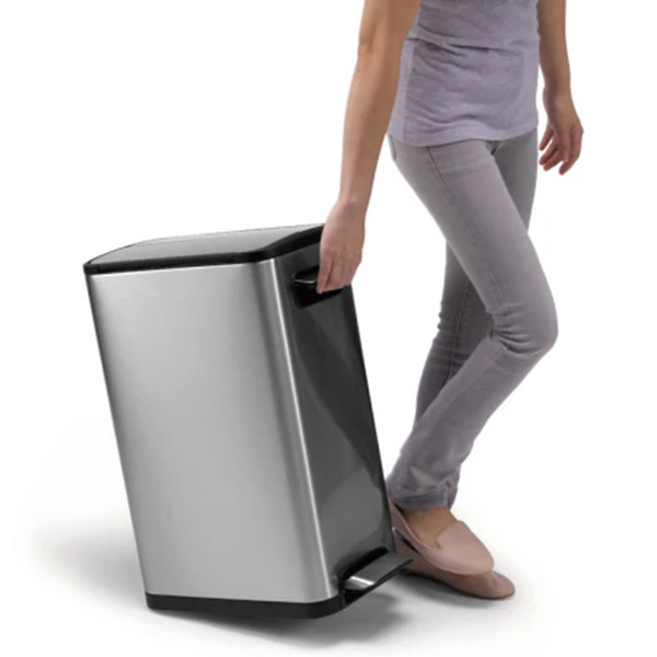 EKO Ecofly pedaalemmer (45 liter, mat RVS) SEK00067 - 9