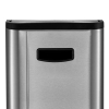 EKO Ecoslim duo pedaalemmer (2 x 20 liter, mat RVS) SEK00064 - 3
