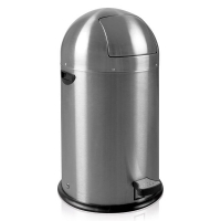 EKO Kickcan pedaalemmer (33 liter, mat RVS)  SEK00012