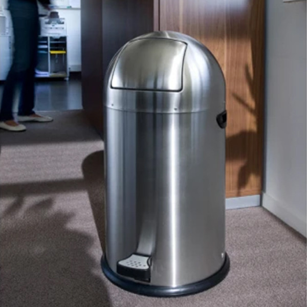 EKO Kickcan pedaalemmer (33 liter, mat RVS) SEK00012 - 4