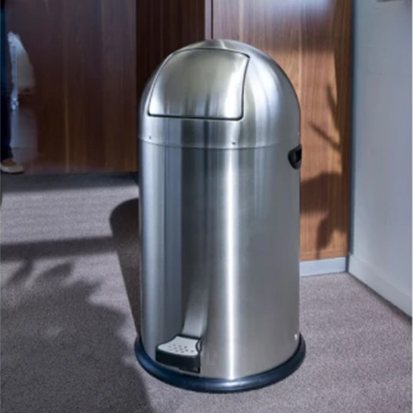 EKO Kickcan pedaalemmer (33 liter, mat RVS) SEK00012 - 5
