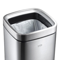 EKO Laguna afvalbak (12 liter, mat RVS) SEK00131
