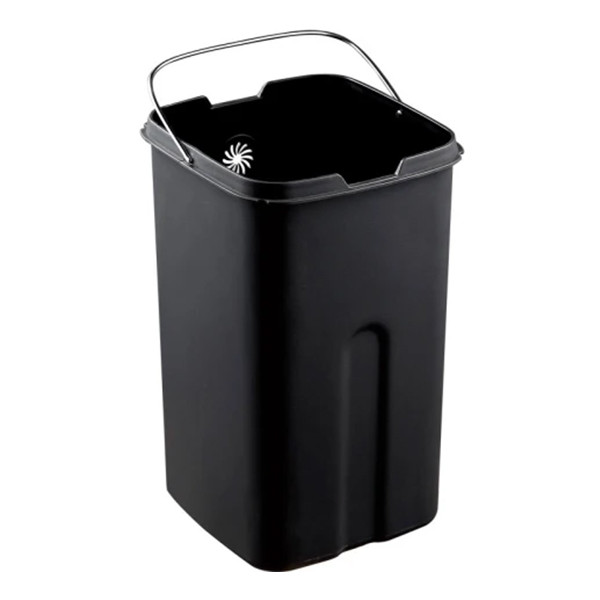 EKO Laguna afvalbak (12 liter, mat RVS) SEK00131 - 5