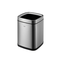 EKO Laguna afvalbak (9 liter, mat RVS)  SEK00130