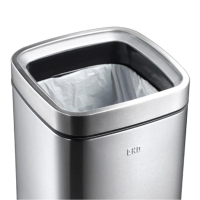 EKO Laguna afvalbak (9 liter, mat RVS) SEK00130