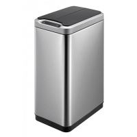 EKO Phantom Sensor afvalemmer (30 liter, mat RVS)  SEK00074