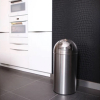 EKO Push afvalbak (40 liter, mat RVS) SEK00085 - 4